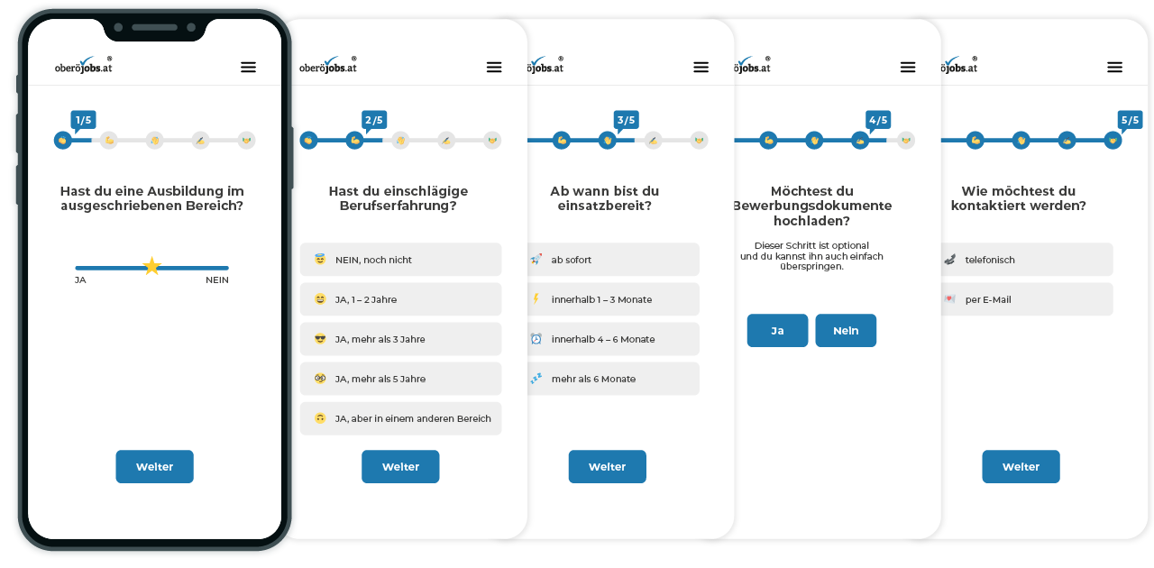 Die erste Jobbörse mit integriertem Bewerbungsfunnel